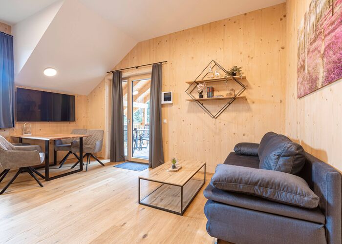 Woonkamer Bergresort Lachtal