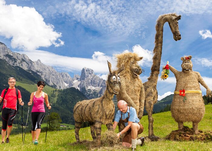 Heuarten am Annaberg mit Kreaturen Ausgestellt