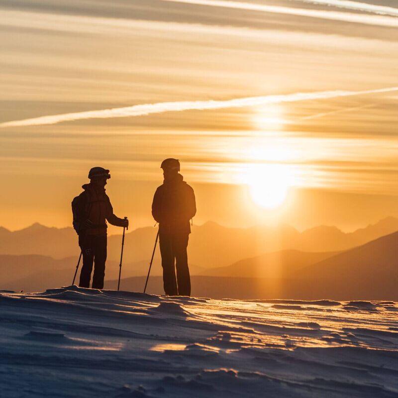 Nockberge Kärnten – Sonnenuntergang in den Alpen