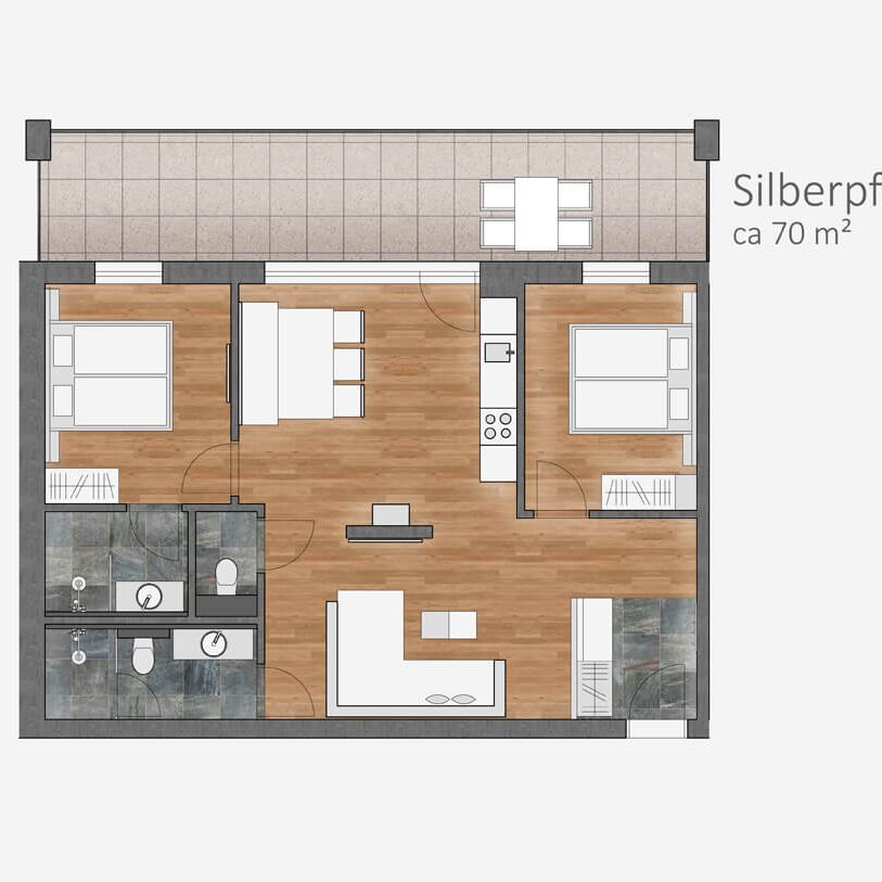 Z grundriss silberpfennig