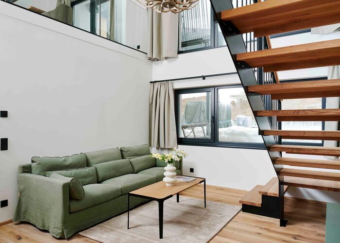 Woonkamer   Bergresort Berwanger Hof