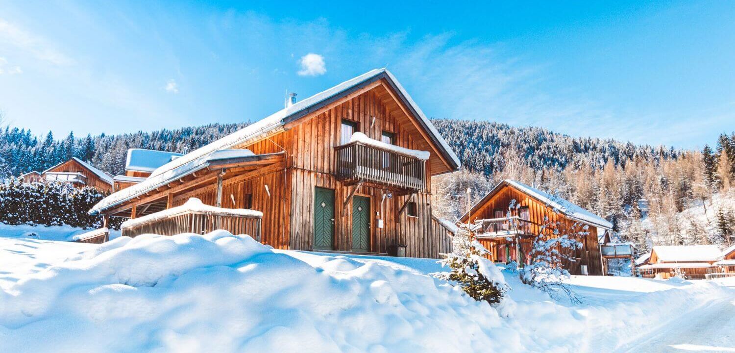 Chalet amidst a winter scenery in Stadl/Styria