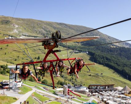 Fisser Flieger in Serfaus-Fiss-Ladis