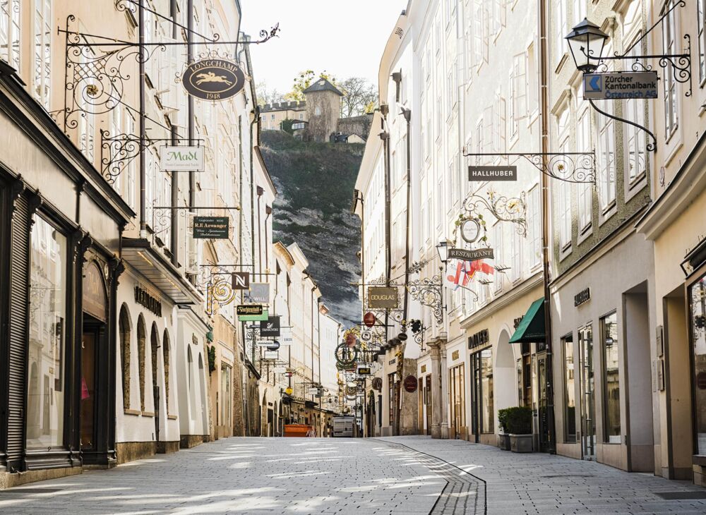 Getreidegasse in Salzburg