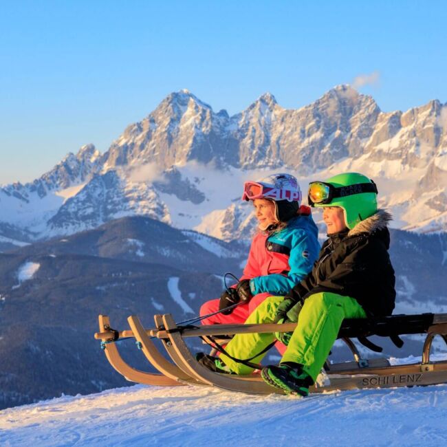 Rodeln in der Region Schladming Dachstein