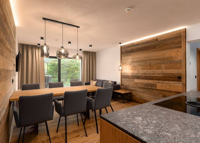 Eetkamer Bergresort Berwanger Hof