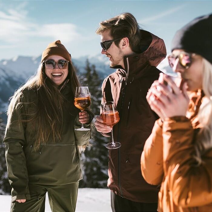 Après ski atmosphere in Saalbach Hinterglemm
