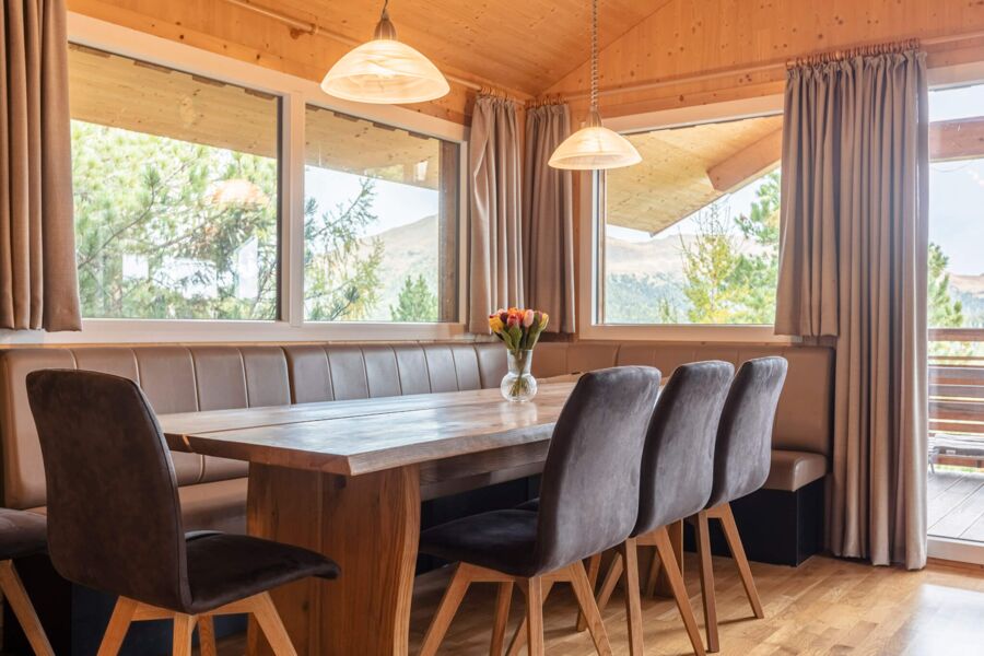 Dining area Chalet Zirbenwald II   Alpenpark Turracher Höhe