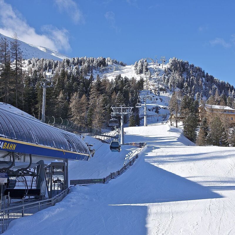 Liftstation der Panoramabahn auf der Turracher Höhe zwischen Kärnten und der Steiermark