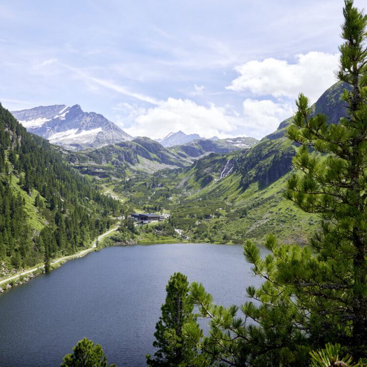 Blick auf die Weisssee Gletscherwelt, Uttendorf