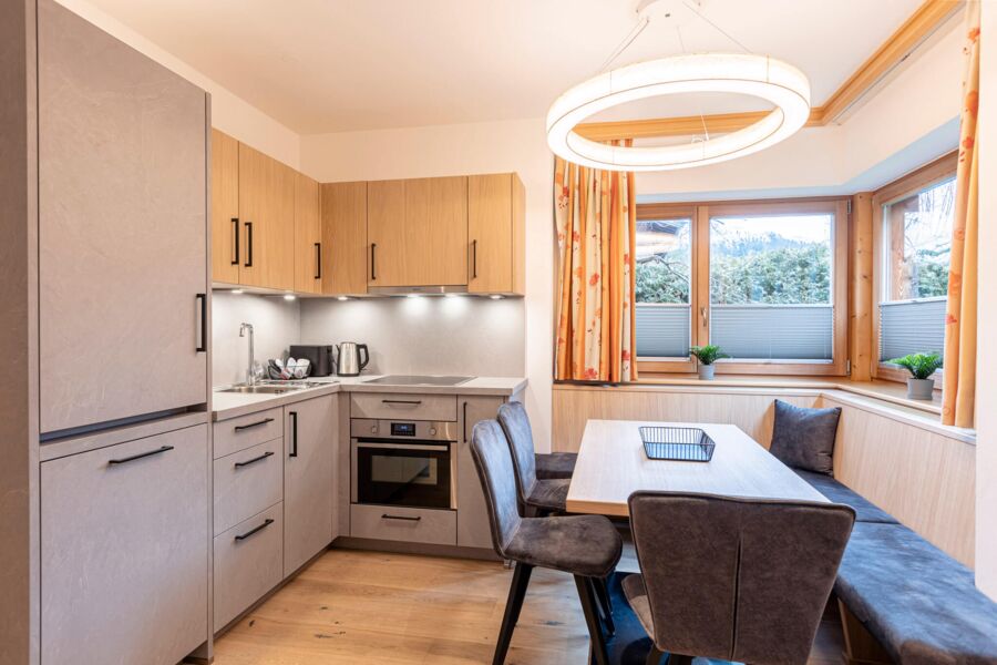 Küche mit Essbereich Apartment Wilder Kaiser   Dorfresort Kitzbühel