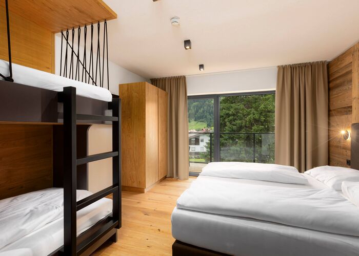 Schlafzimmer Bergresort Berwanger Hof