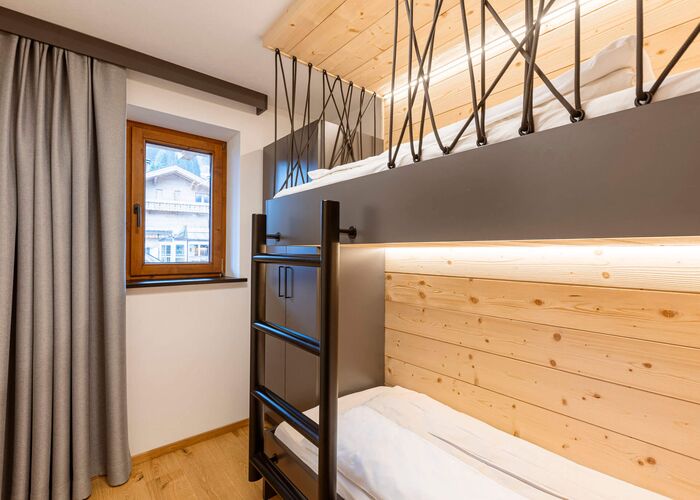 Slaapkamer Zugspitz Suites Lermoos