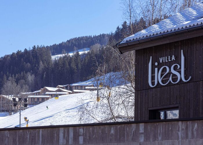 Exterior view in winter   Villa Liesl by ALPS RESORTS