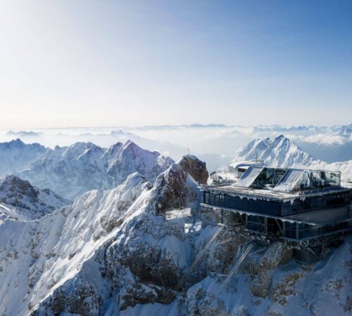 Summit Station Zugspitze (c) Bayerische Zugspitzbahn Bergbahn AG, Matthias Fend