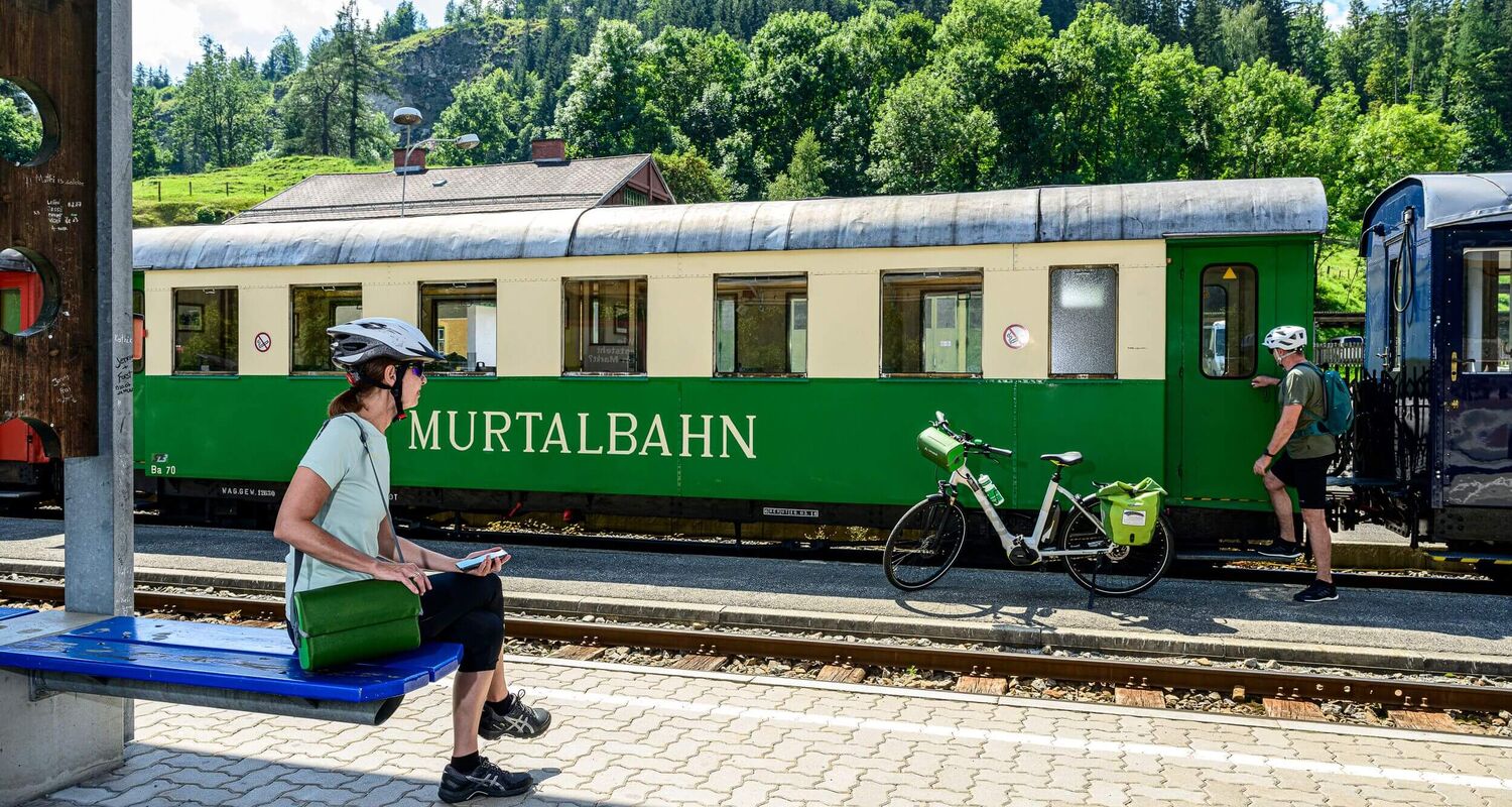 Murtalbahn mit Bike Transport
