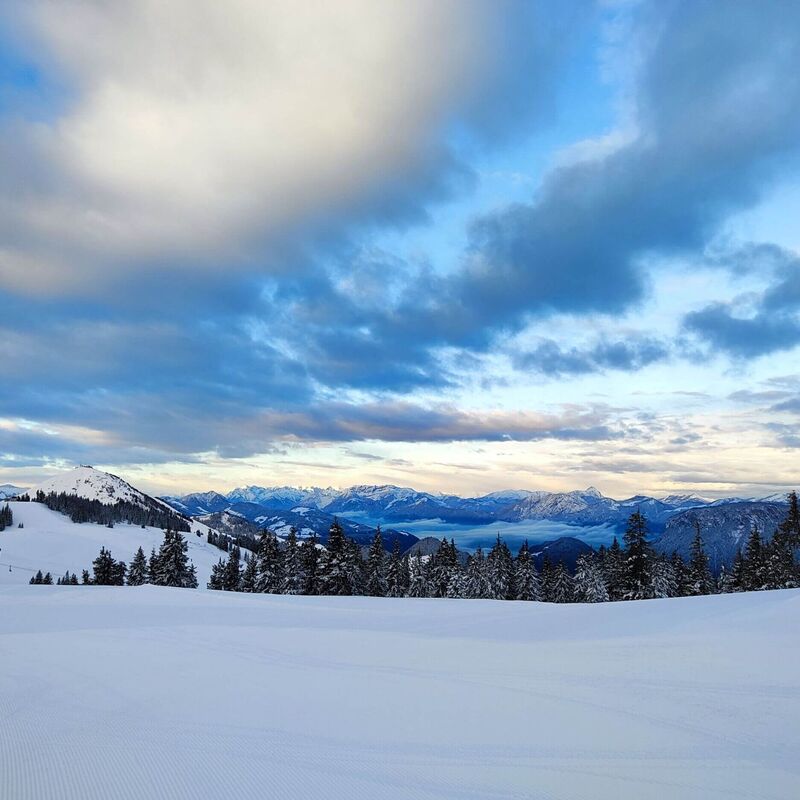 Early morning in the SkiWelt Wilder Kaiser