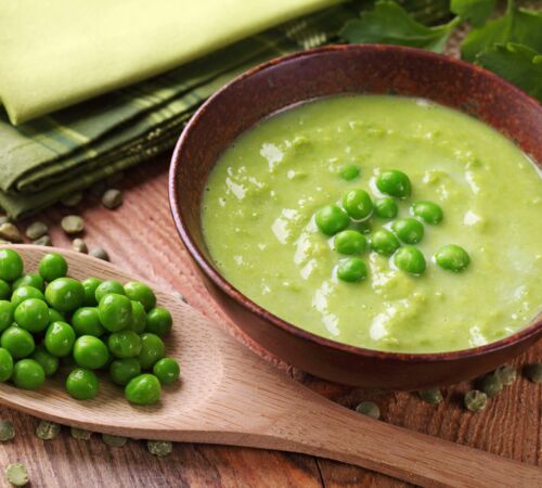 Schnelle Rezepte fürs Ferienhaus: Erbsensuppe