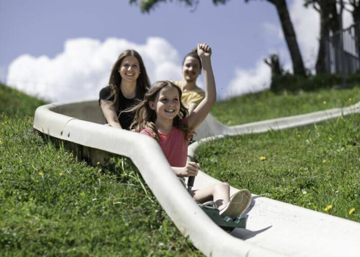 Summer toboggan run on Biberg   Saalbach Hinterglemm