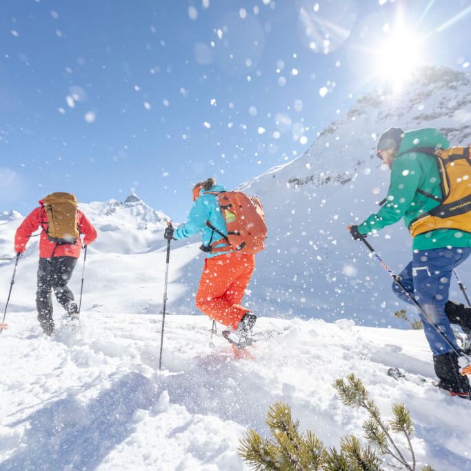 Schneeschuhwandern © Stefan Kothner