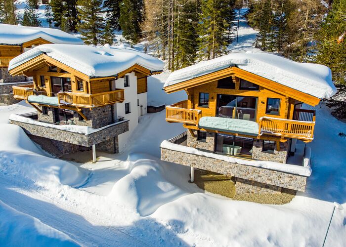 Außenansicht Winter   Turrach Lodges by ALPS RESORTS