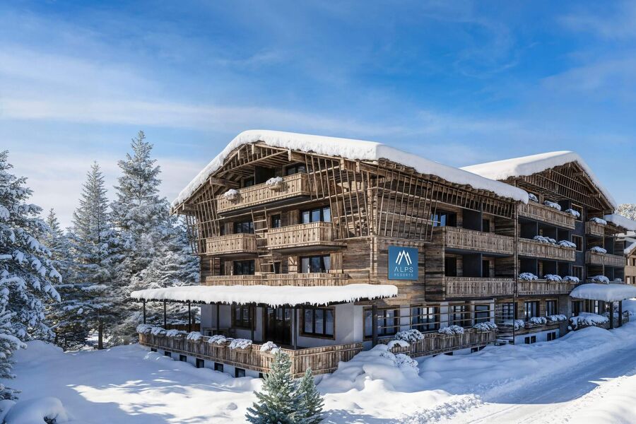 Winteransicht vom 4*S Hotel Carpe Solem Kaprun