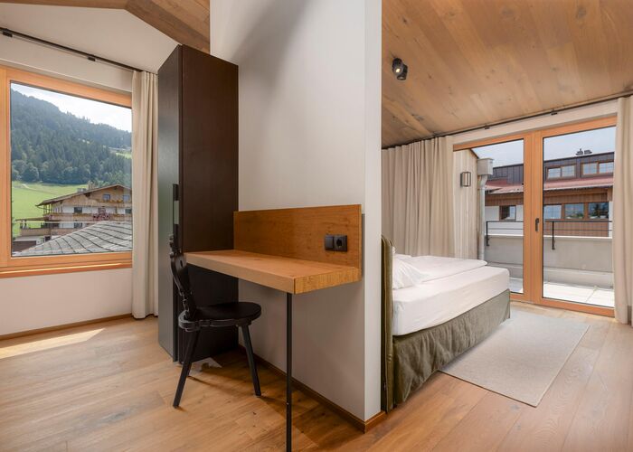 Schlafzimmer Chalet 104 Westendorf