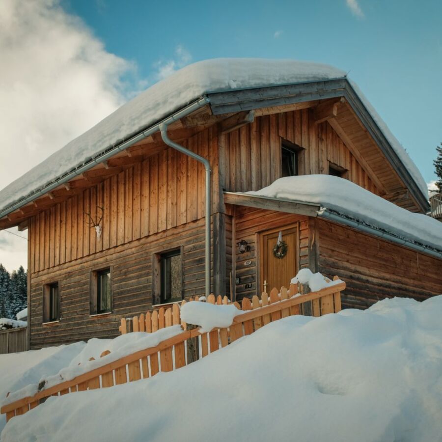 I aussen chalet winter