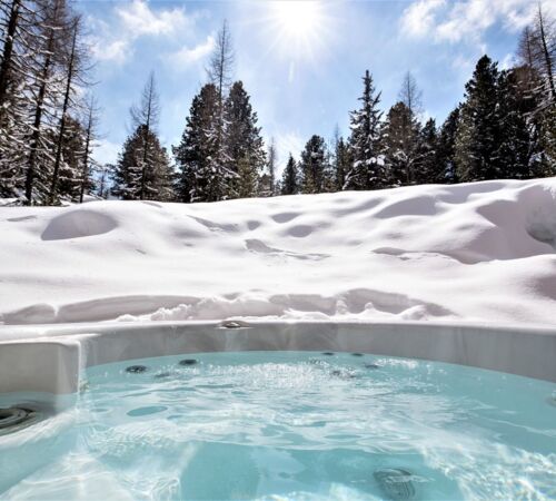 Jacuzzi ferienhaus turracher hoehe