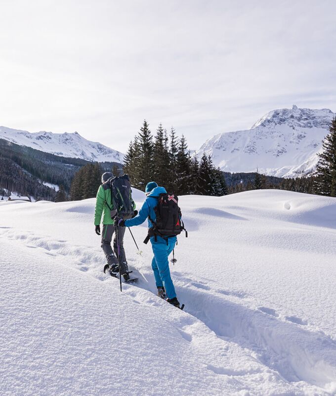 Schneeschuhwandern im Raurisertal, Blick auf den Sonnblick (c) Ferienregion Nationalpark Hohe Tauern