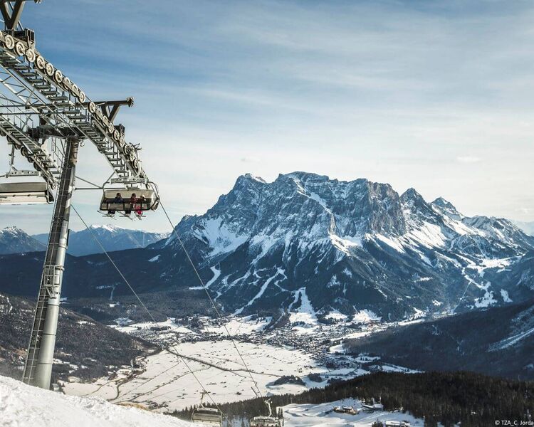 Skifahren in der Tiroler Zugspitz Arena