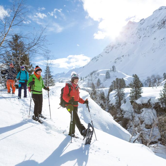 Schneeschuhwandern © Stefan Kothner