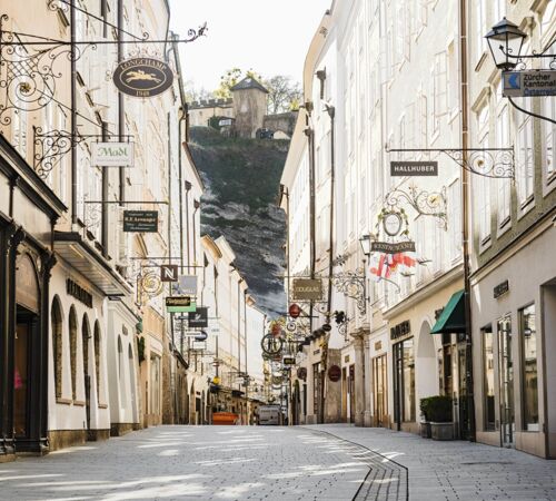 Getreidegasse in Salzburg