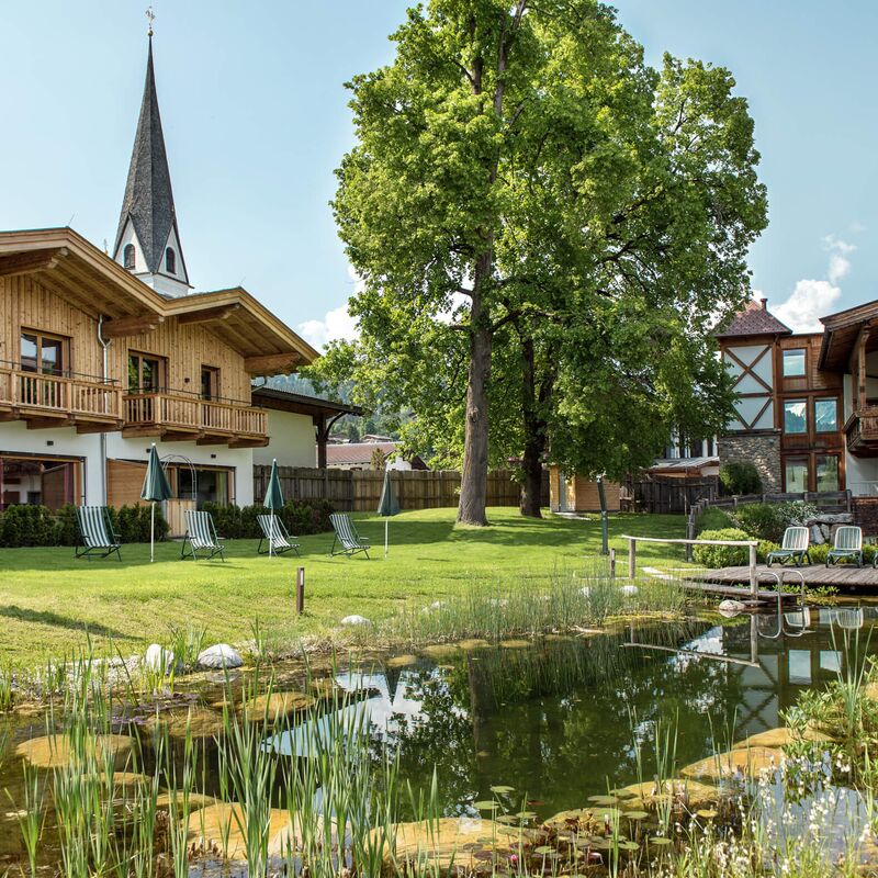 Dorfresort Reith bei Kitzbühel im Sommer - Apartment Urlaub