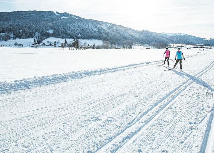 Langlaufen in de Salzburger Sportwelt © Katja Eggenhofer