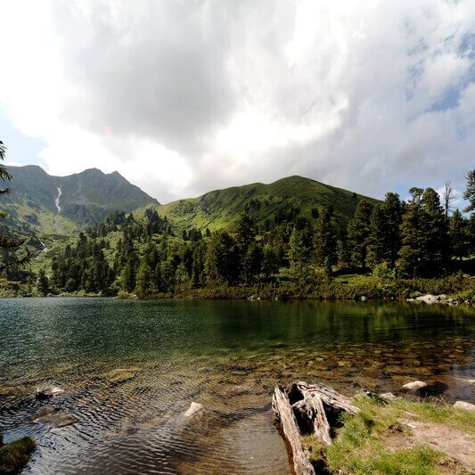 Scheiblsee mit Blick auf die Berge