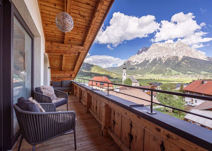 Balkon   Zugspitz Suites Lermoos
