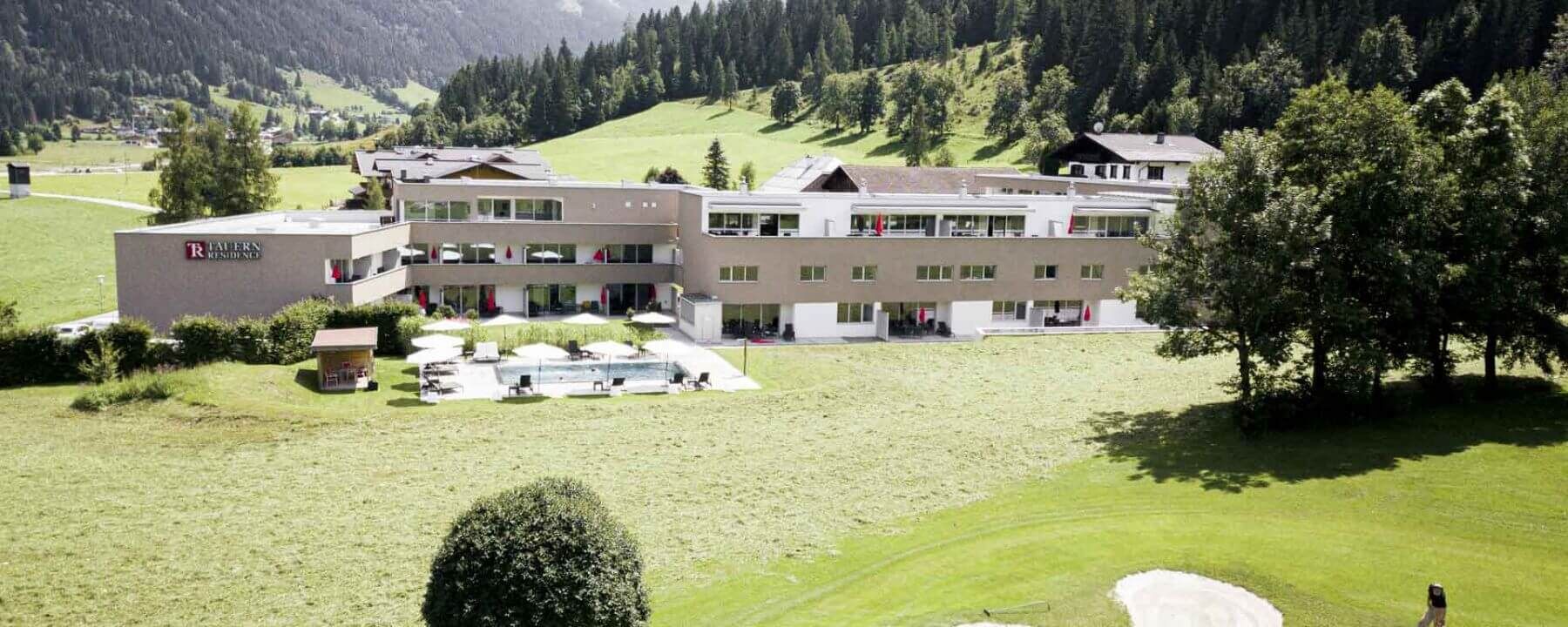Ferienwohnungen mit Outdoor Pool direkt am Golfplatz