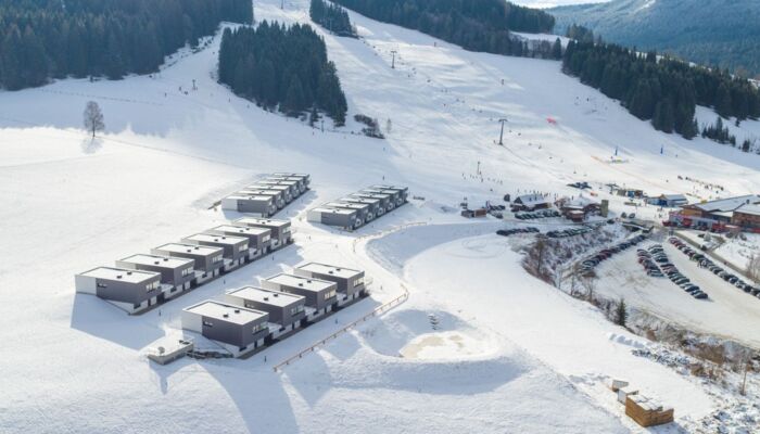 I aussenansicht chalets ferienhaeuser lambrecht