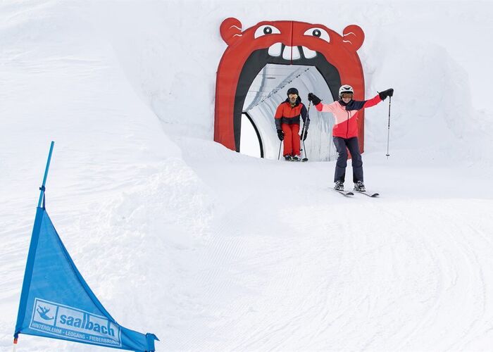People having fun at the Family Park U Bahn in Saalbach