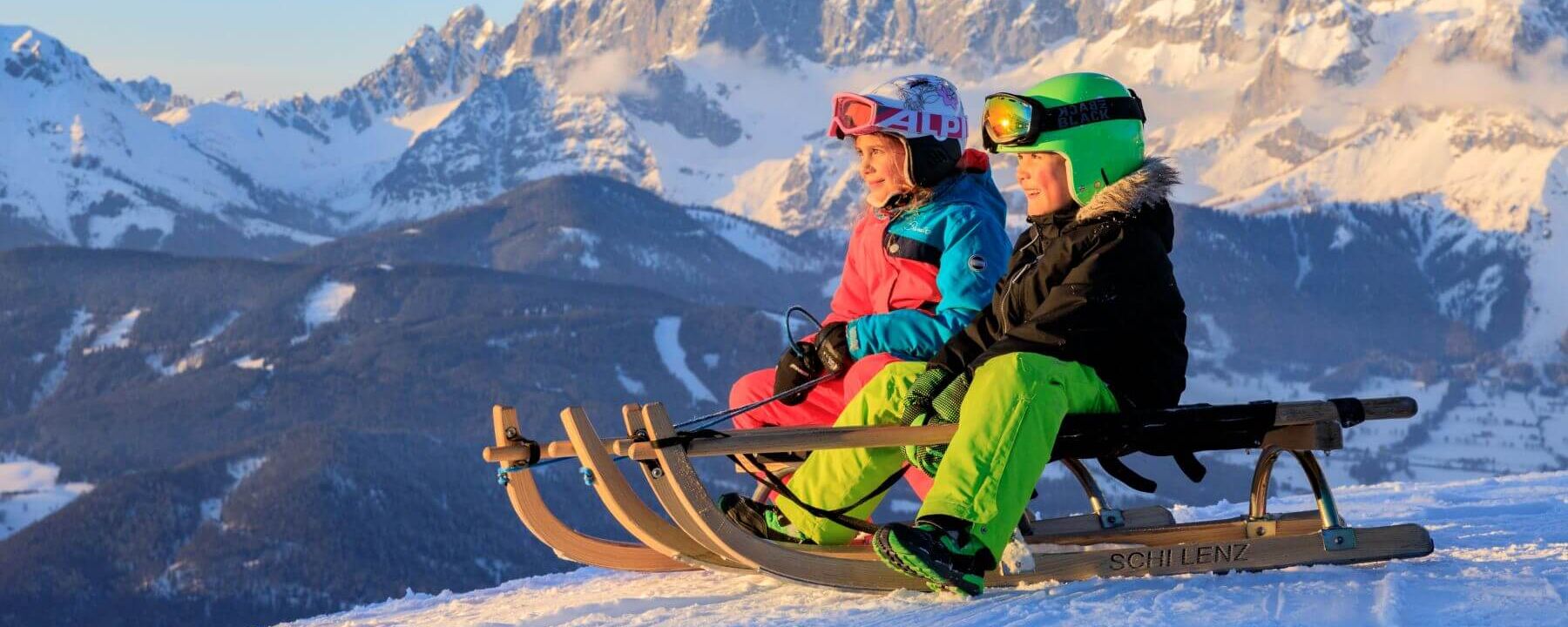 Rodeln in der Region Schladming Dachstein