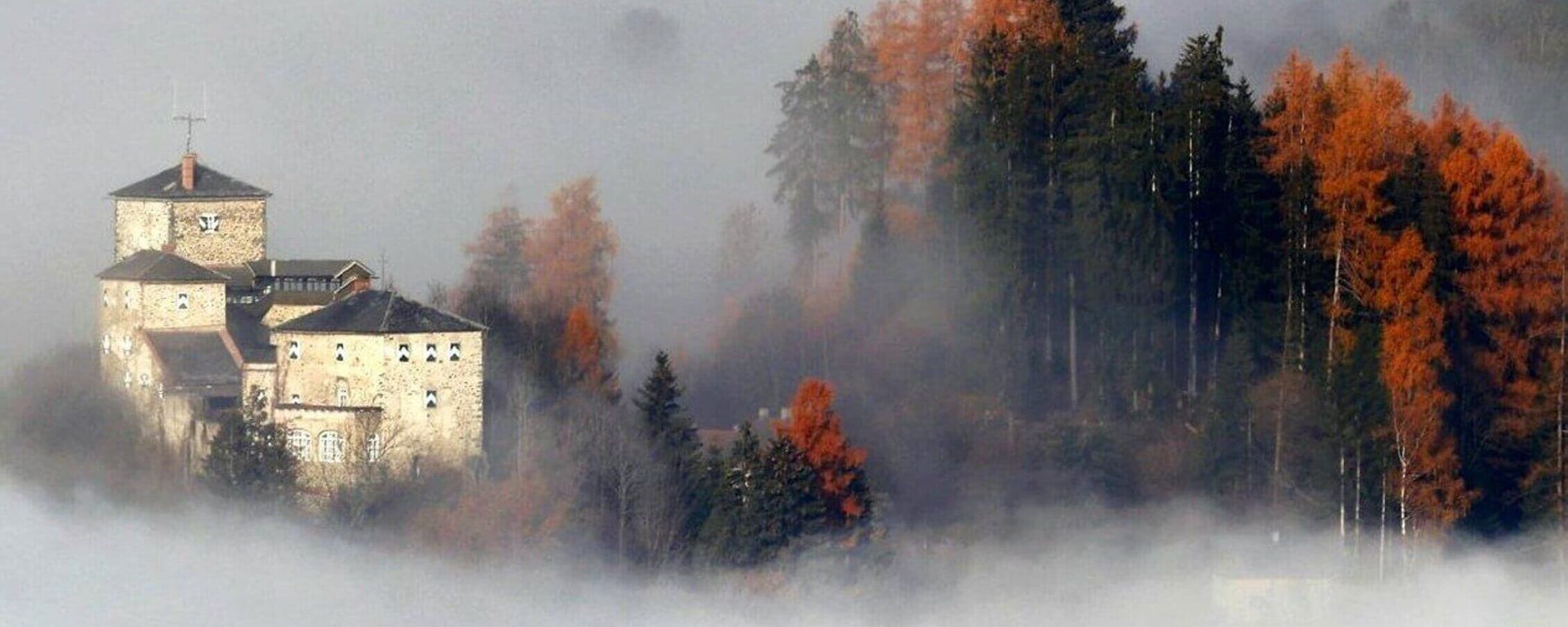 Historic Forchtenstein Castle in Zirbitzkogel Grebenzen Nature Park