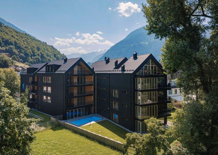 Montafon Suites Schruns in summer