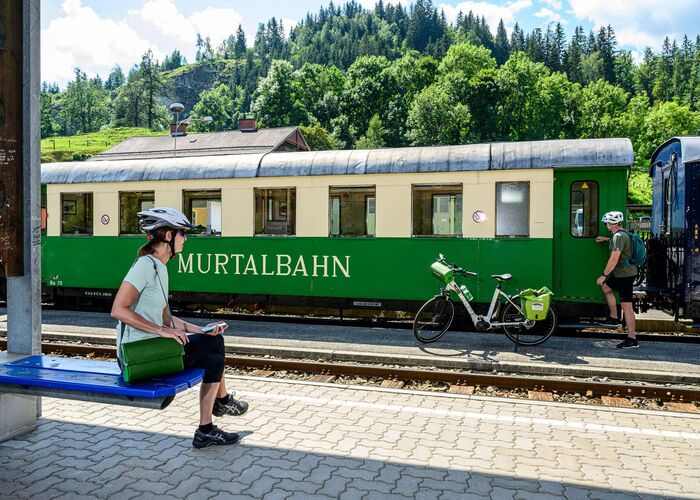 Murtalbahn mit Bike Transport