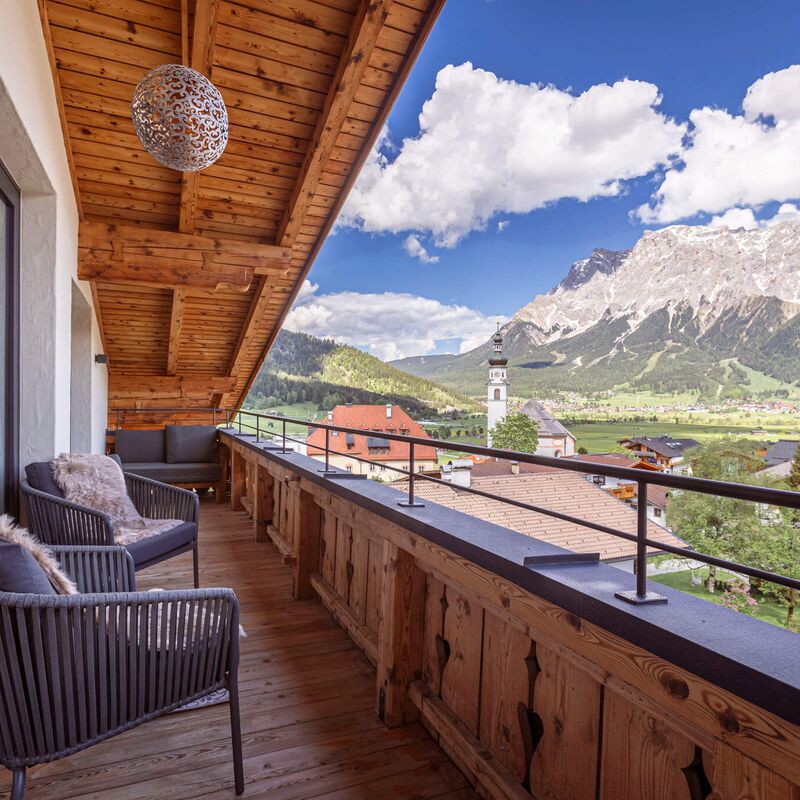 Balkon   Zugspitz Suites Lermoos