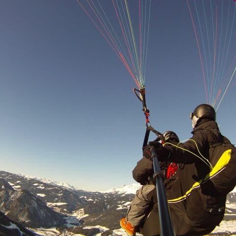Paragleiten über Naturpark Zirbitzkogel-Grebenzen © Flugschule Aufwind