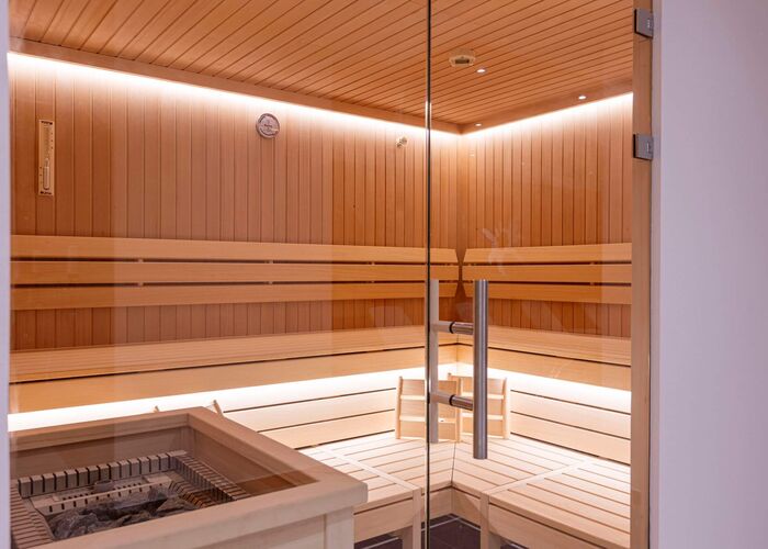 Spacious finnish sauna at the Bergresort Tauernblick