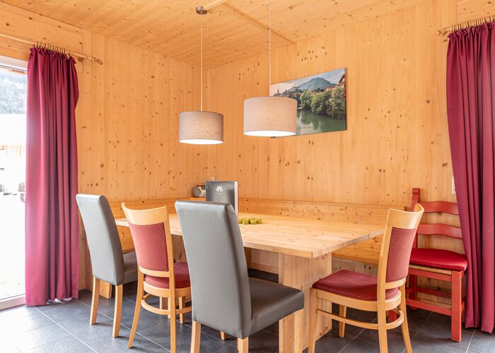 Essbereich Chalet Sonneck   Feriendorf Murau