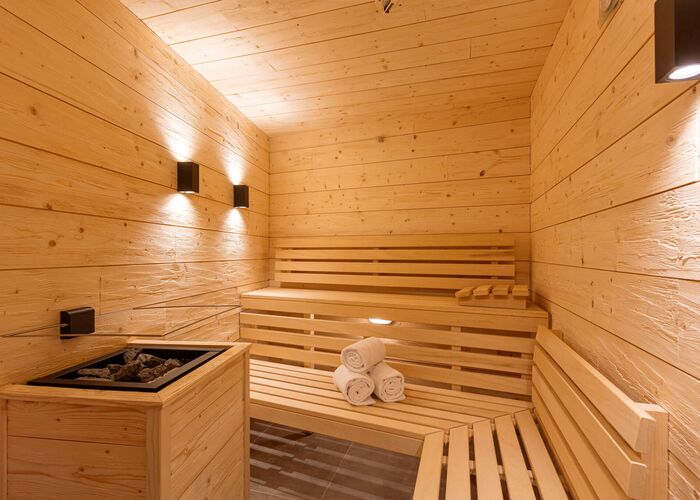 Wellness met sauna   Fiss Suites