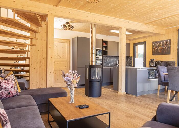 bergeralm chalets 10pax kueche kamin y2z7kfp99rxmpd8